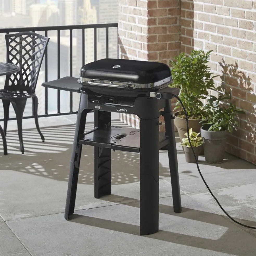 Lumin elgrill med ställning