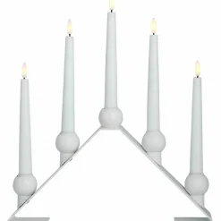 Luna adventsljusstake, sort