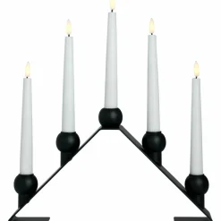 Luna adventsljusstake, vit