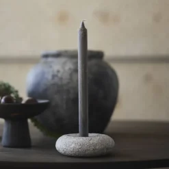 Luna Ljusstake, grå