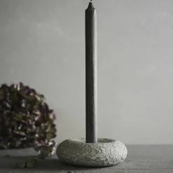 Luna Ljusstake, grå