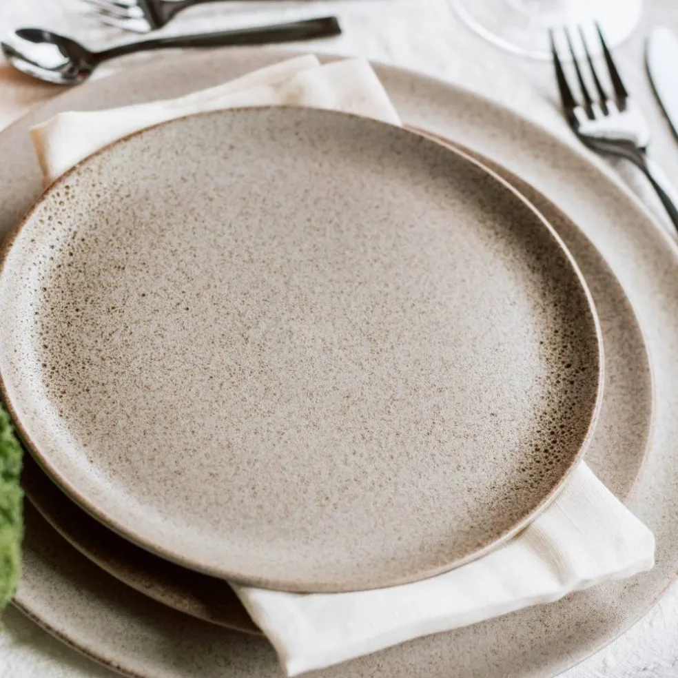 Lunchtallrik 23 cm, sandy beige