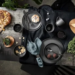Lunchtallrik, titanium black