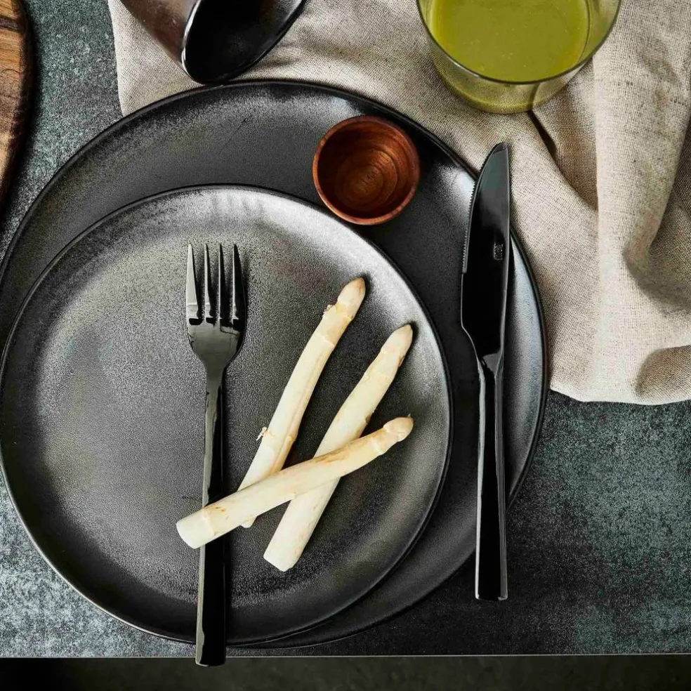Lunchtallrik, titanium black
