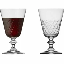 Lyngby Eaton rödvinsglas 26 cl, 2-pack