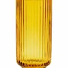 Lyngbyvasen 20 cm., glas - amber