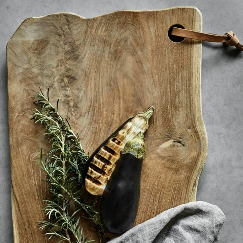 Lyon skärbräda 70x25 cm, teak