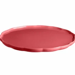 Madeleine serveringsfat rund, vanilj