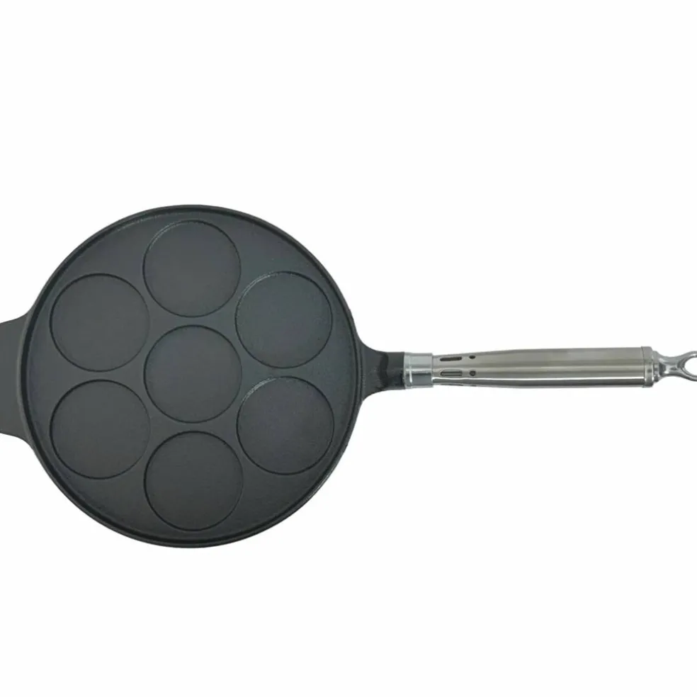 Maestro gjutjärnsplättpanna 25 cm