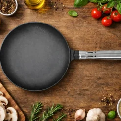 Maestro gjutjärnsstekpanna med utsvängd kant 28 cm