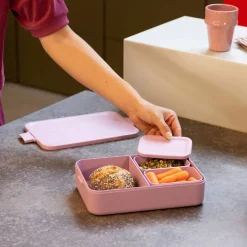 Make & Take bento matlåda stor, lilac pink