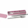 Make & Take bestickset 3 delar, lilac pink