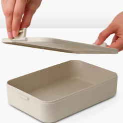 Make & Take matlåda stor, soft beige