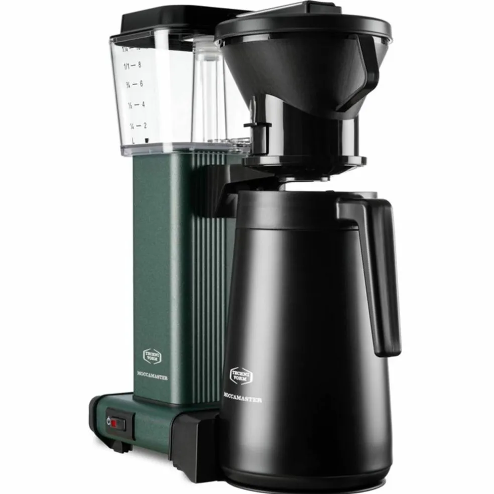 Manual Thermo kaffebryggare, forest green