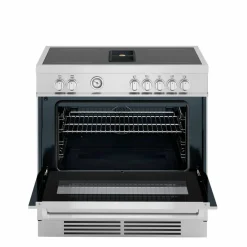 MASCH94I1EXT Master induktionsspis med integrerad fläkt, rostfritt stål