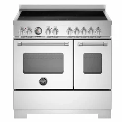 MAS95I2ENET2 Master induktionsspis 90 cm med 5 zoner och 2 ugnar, mattsvart