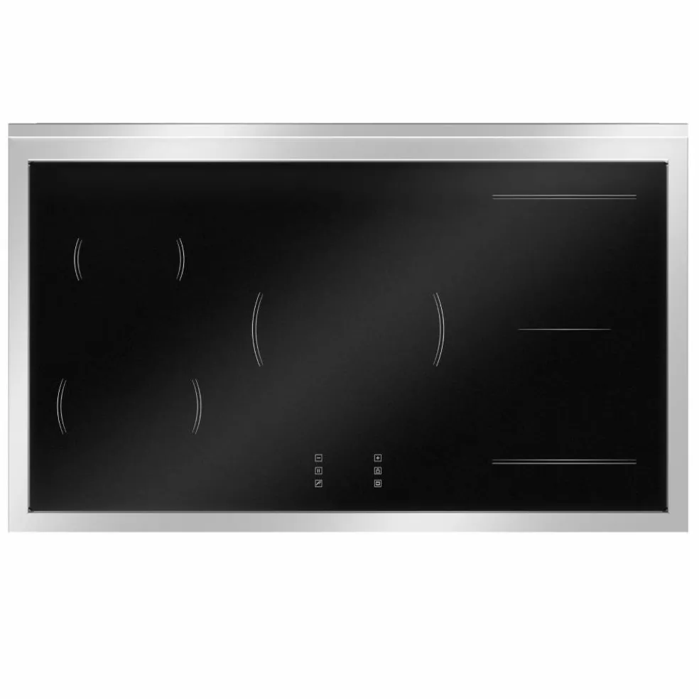 MAS105I2EXT2 Master induktionsspis 100 cm med 5 zoner och 2 ugnar, rostfritt stål