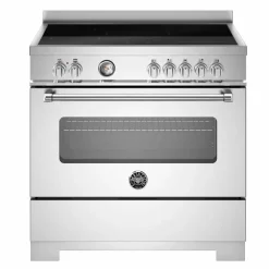 MAS95I1EXT2 Master induktionsspis 90 cm 5 zoner och 1 ugn, rostfritt stål