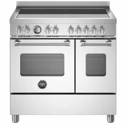 MAS95I2EXT Master induktionsspis med dubbelugn 90 cm, rostfritt stål