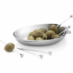 Mat/Cocktail Pinnar Rostfritt Stål 6 st.