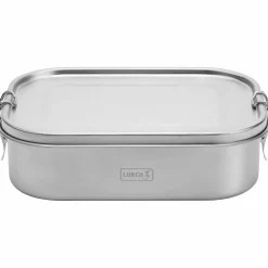 Matlåda med snap-lock 1200 ml, rostfritt stål