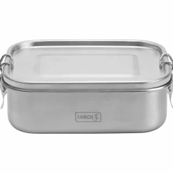 Matlåda med snap-lock 800 ml, rostfritt stål