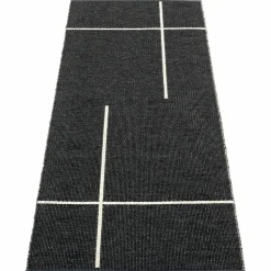 Matta Fred, 70 x 180 cm, black/vanilla