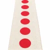 Matta Vera, 70 x 225 cm, red/vanilla