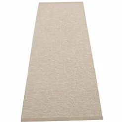 Matta 225x70 cm, brown/linen
