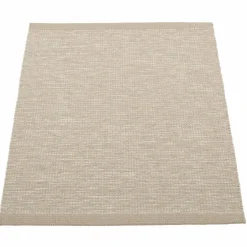 Matta 90x70 cm, dark linen/linen