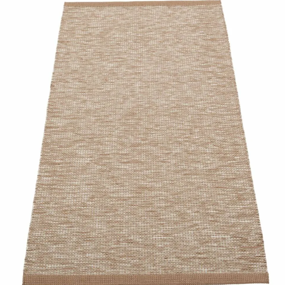 Matta 150x70 cm, dark linen/linen
