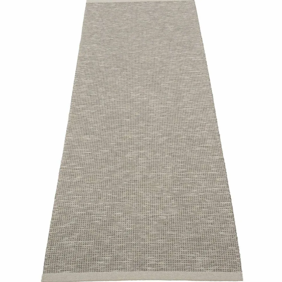 Matta 225x70 cm, warm grey/charcoal