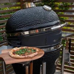Maxi Gen 2 kamadogrill med Grillmästarens rotisserie, svart