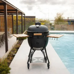 Maxi Gen 2 kamadogrill med tillbehörspaket, svart