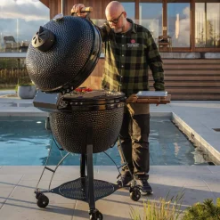 Maxi Gen 2 kamadogrill med tillbehörspaket, grön
