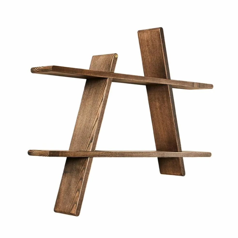 Medium hylla, dark wood