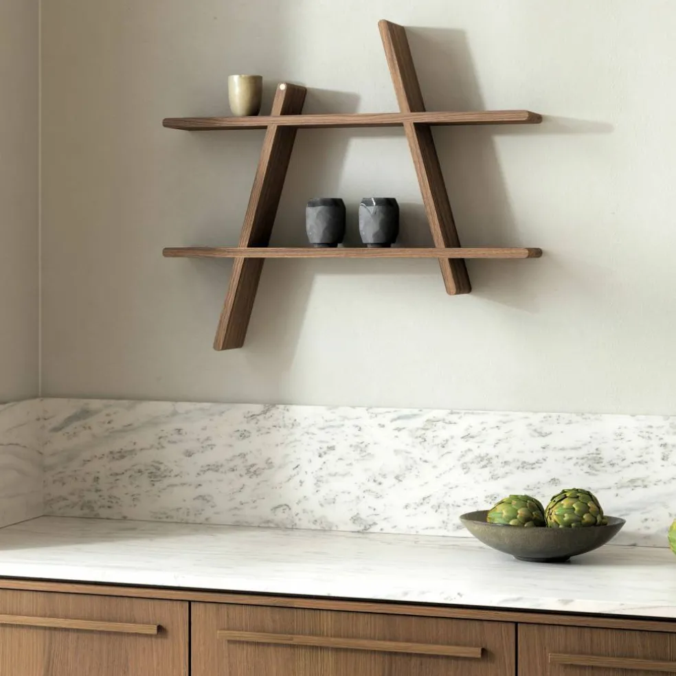 Medium hylla, dark wood