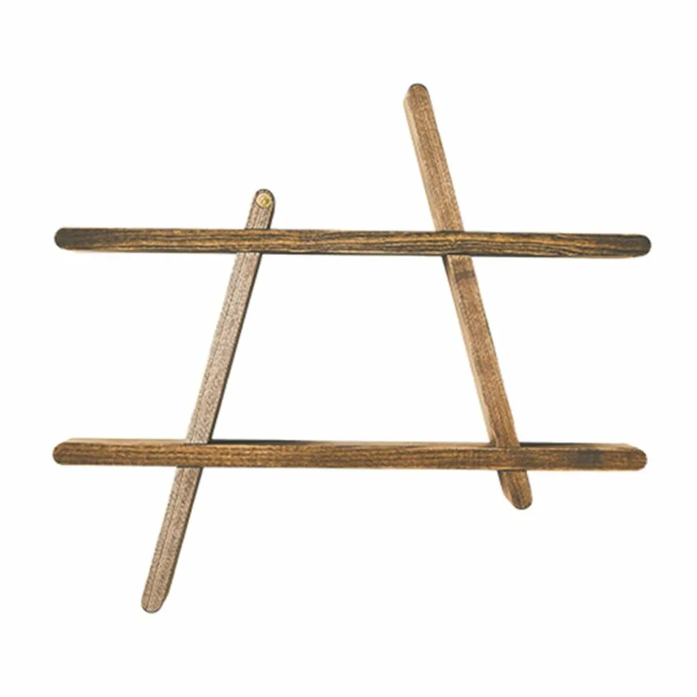 Medium hylla, dark wood