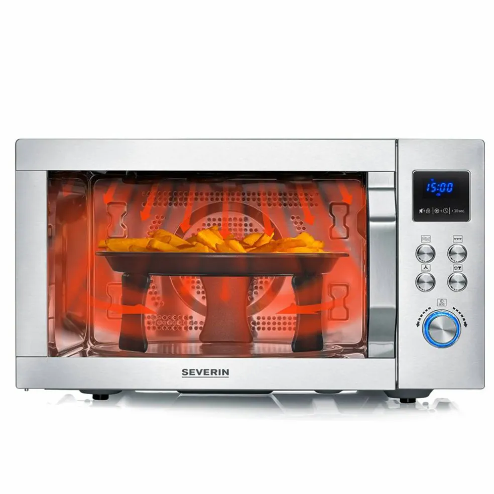 Mikrovågsugn med airfryer-funktion 25 liter