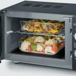 Mikrovågsugn med keramisk bottenplatta, 800 W