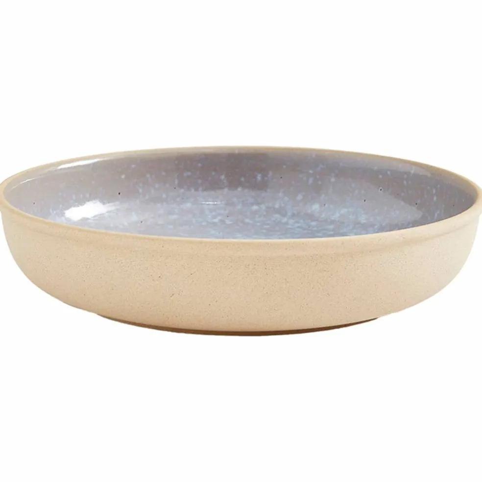 Minerals låg skål 22 cm 4-pack, aquamarine