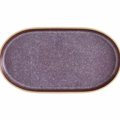 Minerals serveringsfat medium 30,5x16 cm, amethyst