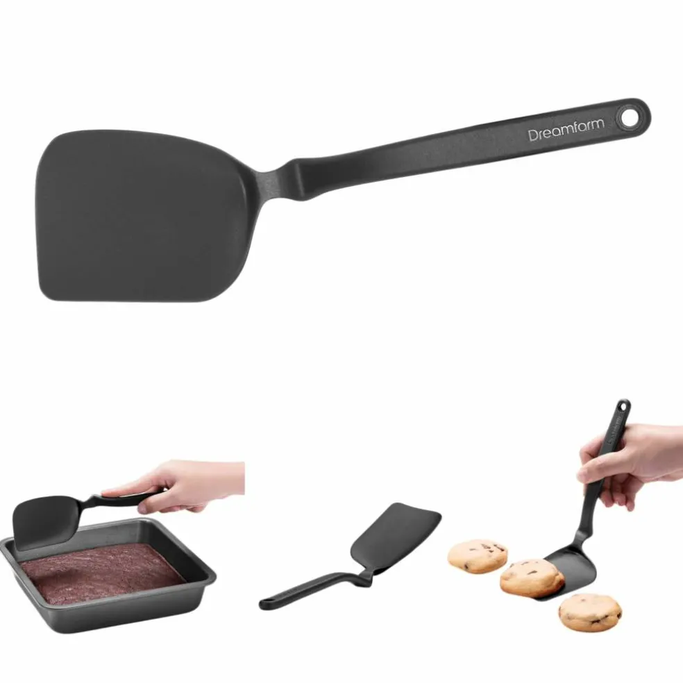 Mini Chopula stekspade, svart/grön