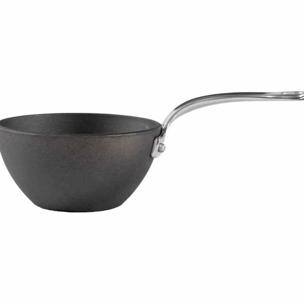 Minikastrull 12 cm, kolstål