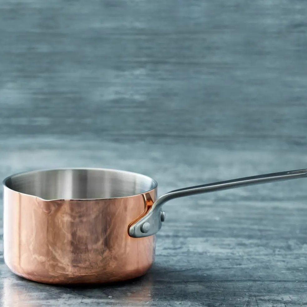 Mini kastrull 0,4 L koppar
