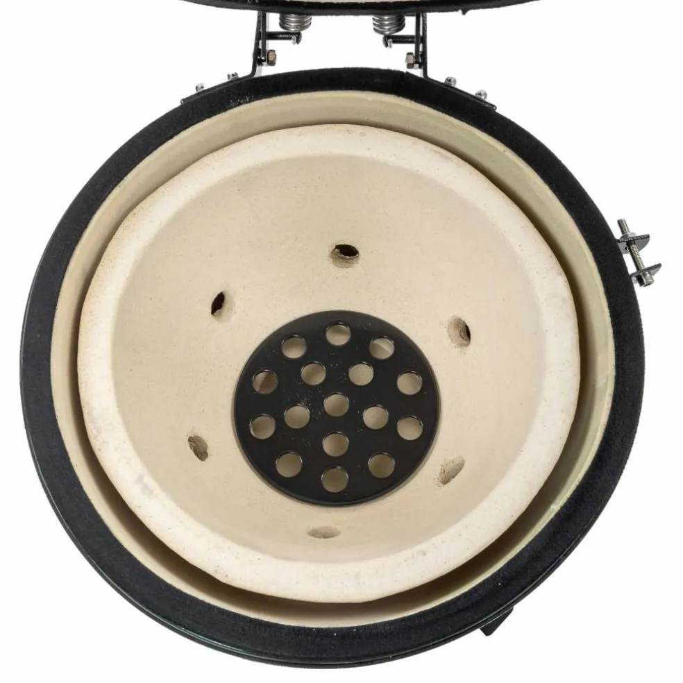 Mini kolgrill, grön