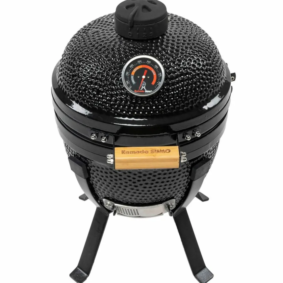 Mini kolgrill, grön