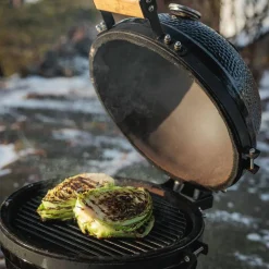 Mini kolgrill, svart