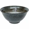 Minoyaki ramenskål, bronze matt