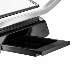 Møn Proff bord-/paninigrill, rostfri/svart